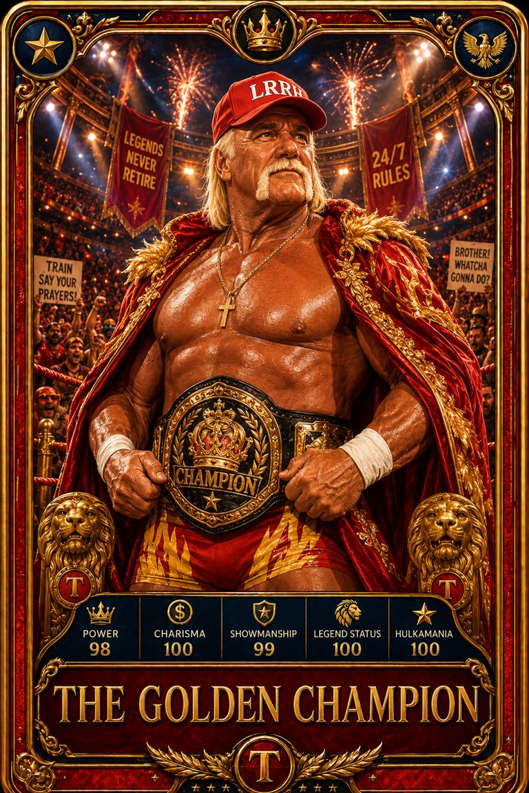 The Golden Champion character card