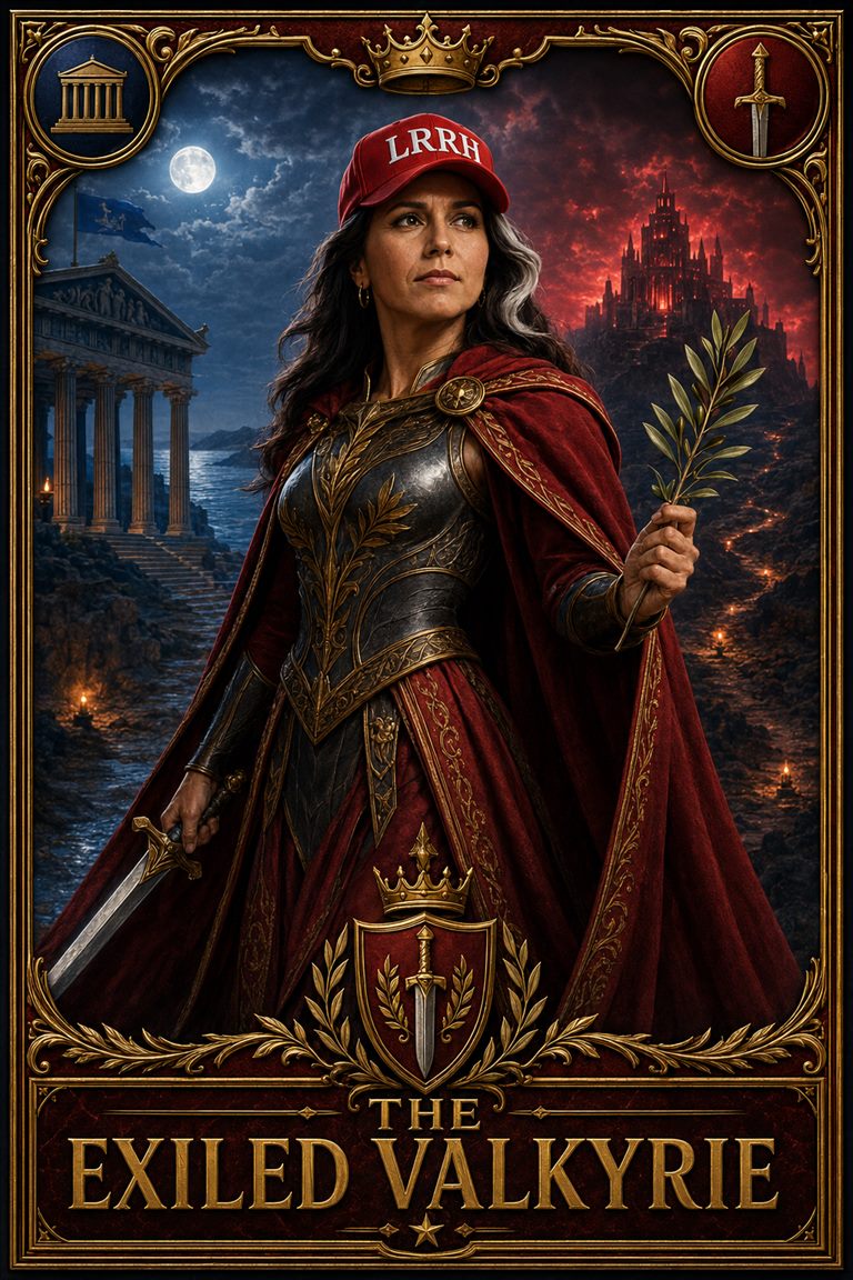 The Exiled Valkyrie character card